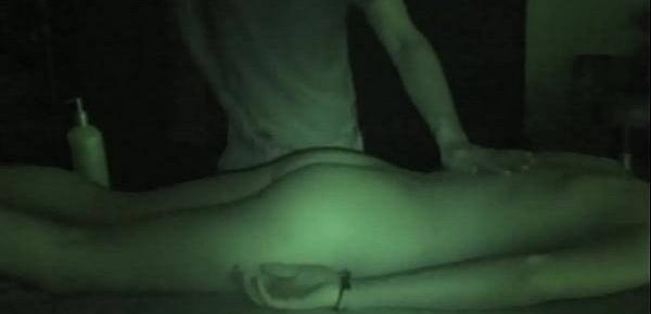  Woman is Fingered During Massage, Sucks Cock! Short Version